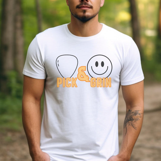 Pick & Grin Guitar T-Shirt