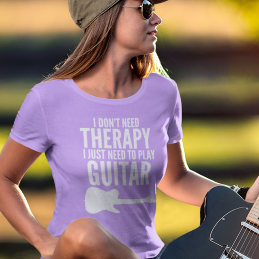 Don't Need Therapy Guitar T-Shirt