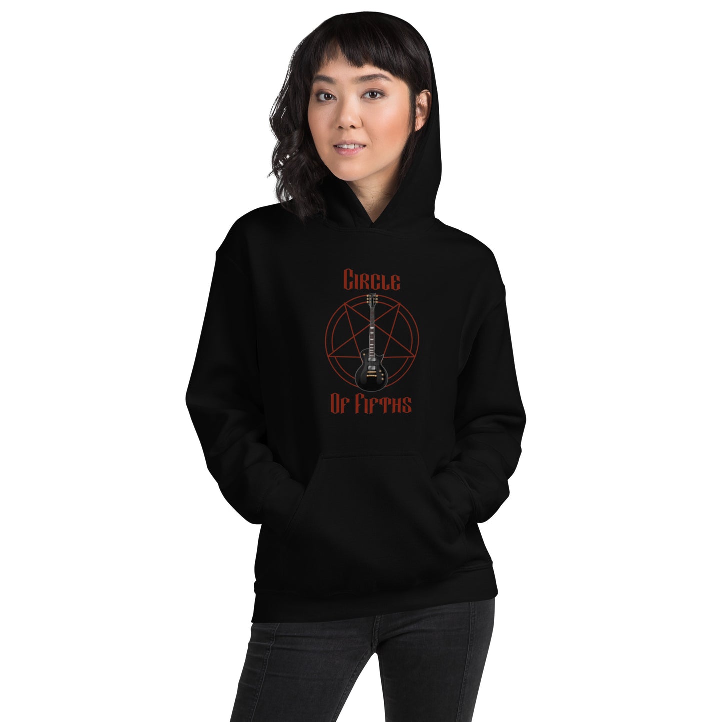 Circle Of Fifths Guitar Heavy Blend Hoodie