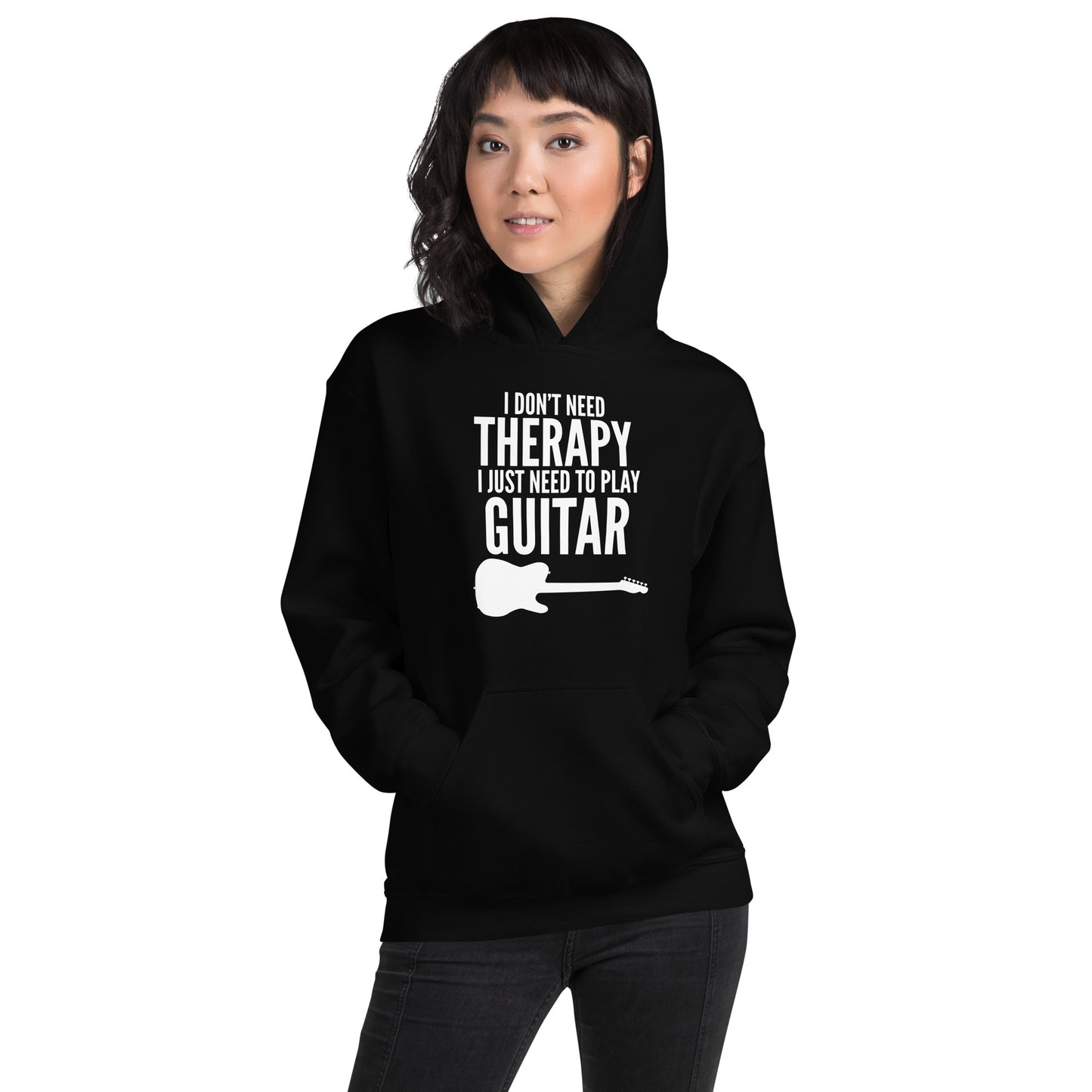 Don't Need Therapy Guitar Heavy Blend Hoodie