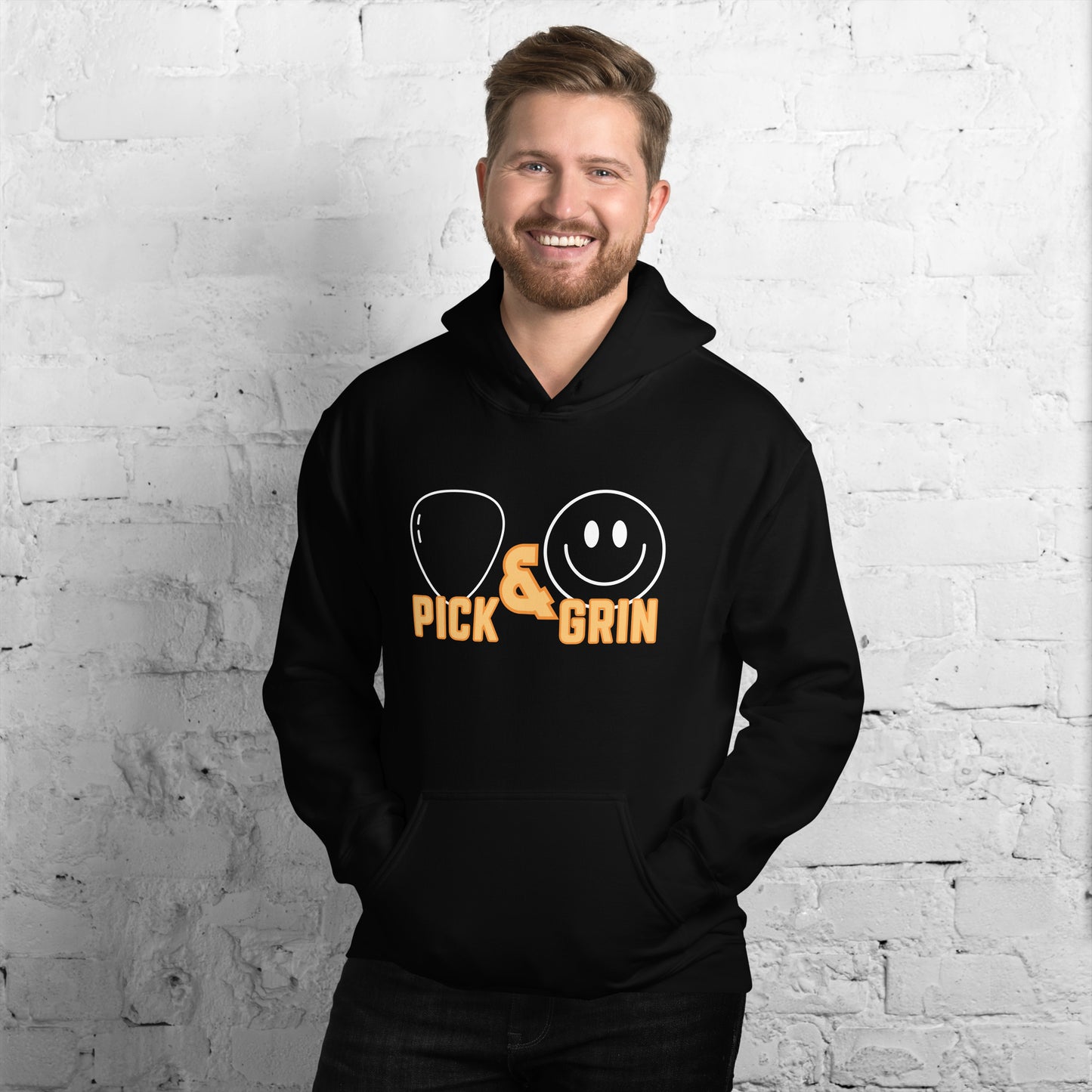 Pick & Grin Guitar Heavy Blend Hoodie