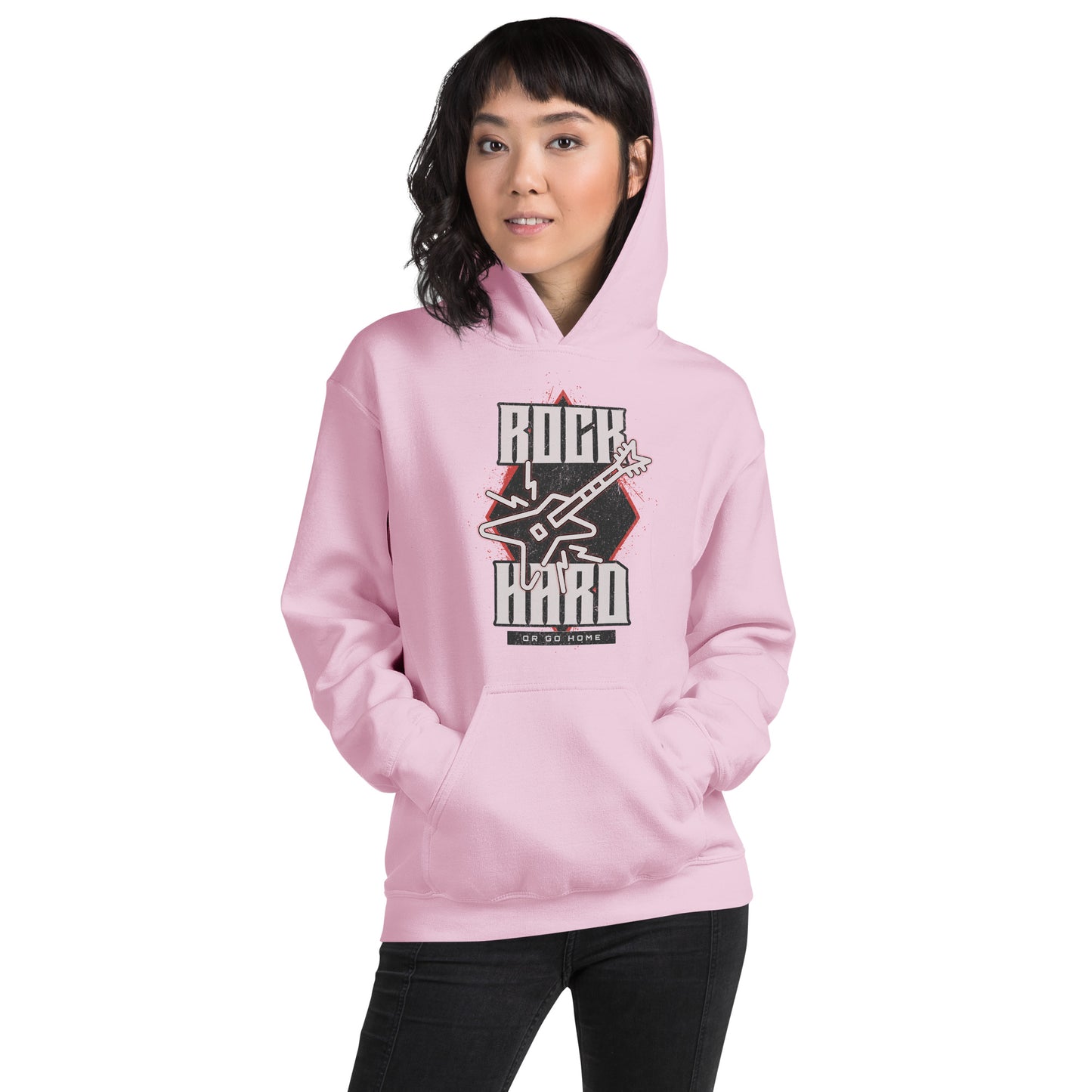 Rock Hard Guitar Heavy Blend Hoodie