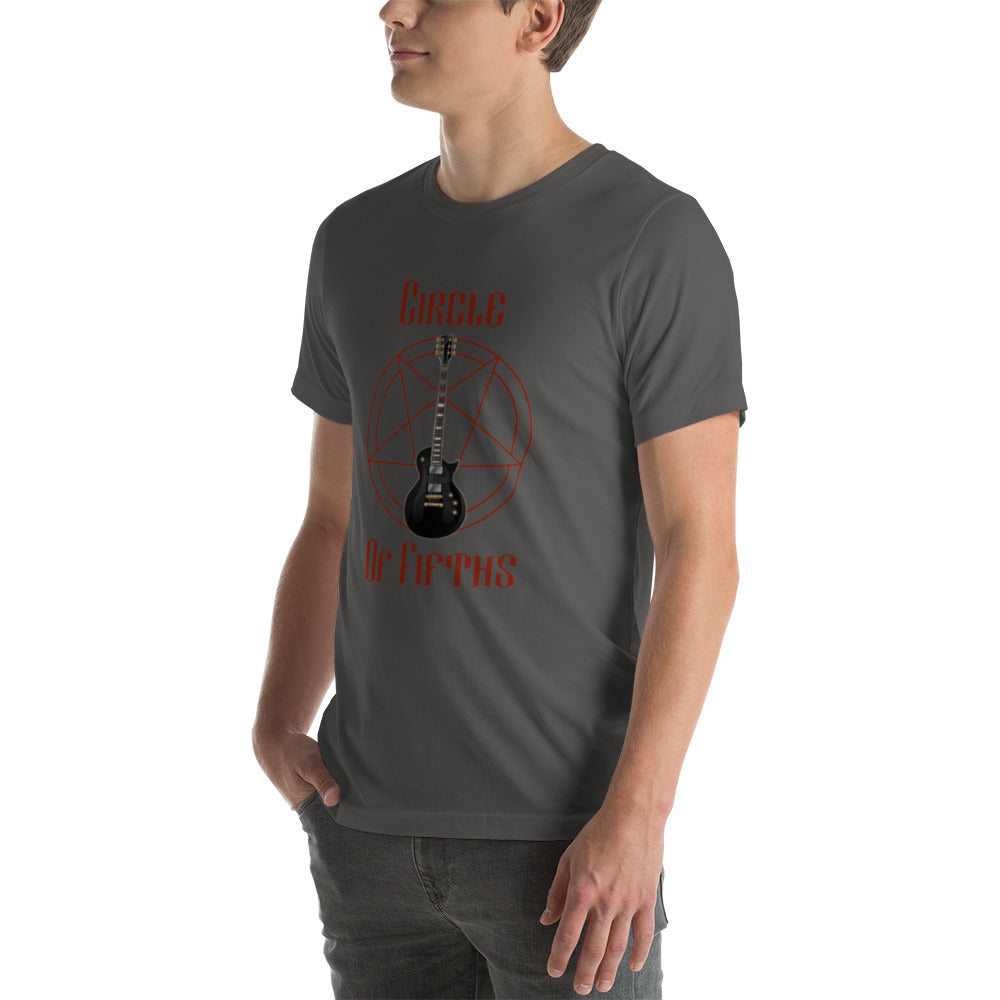 Circle Of Fifths Guitar T-Shirt