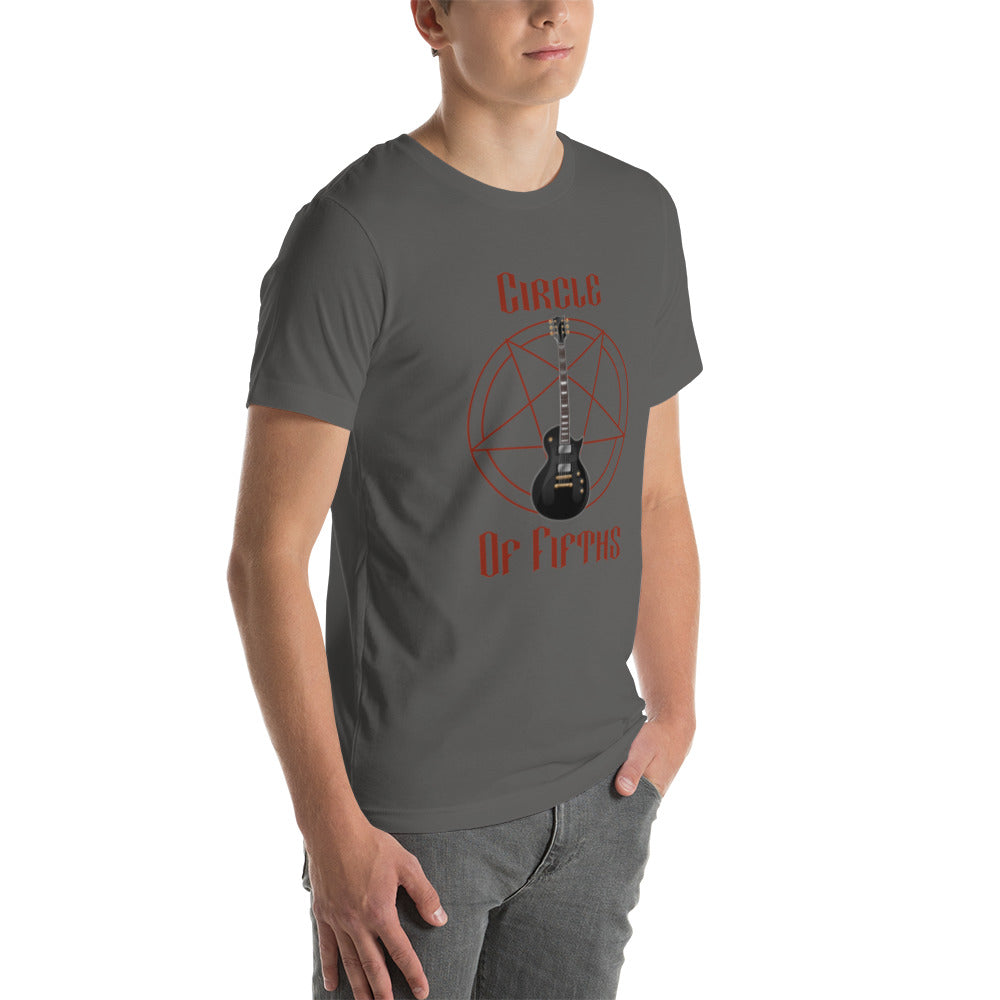 Circle Of Fifths Guitar T-Shirt