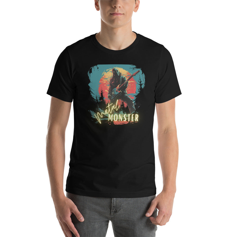 Metal Monster Guitar T-Shirt