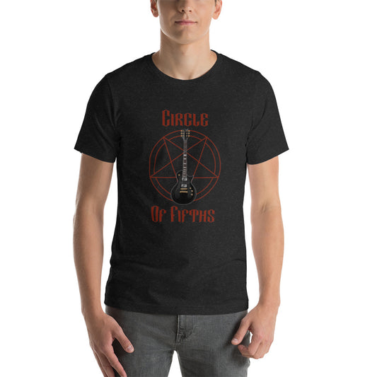 Circle Of Fifths Guitar T-Shirt