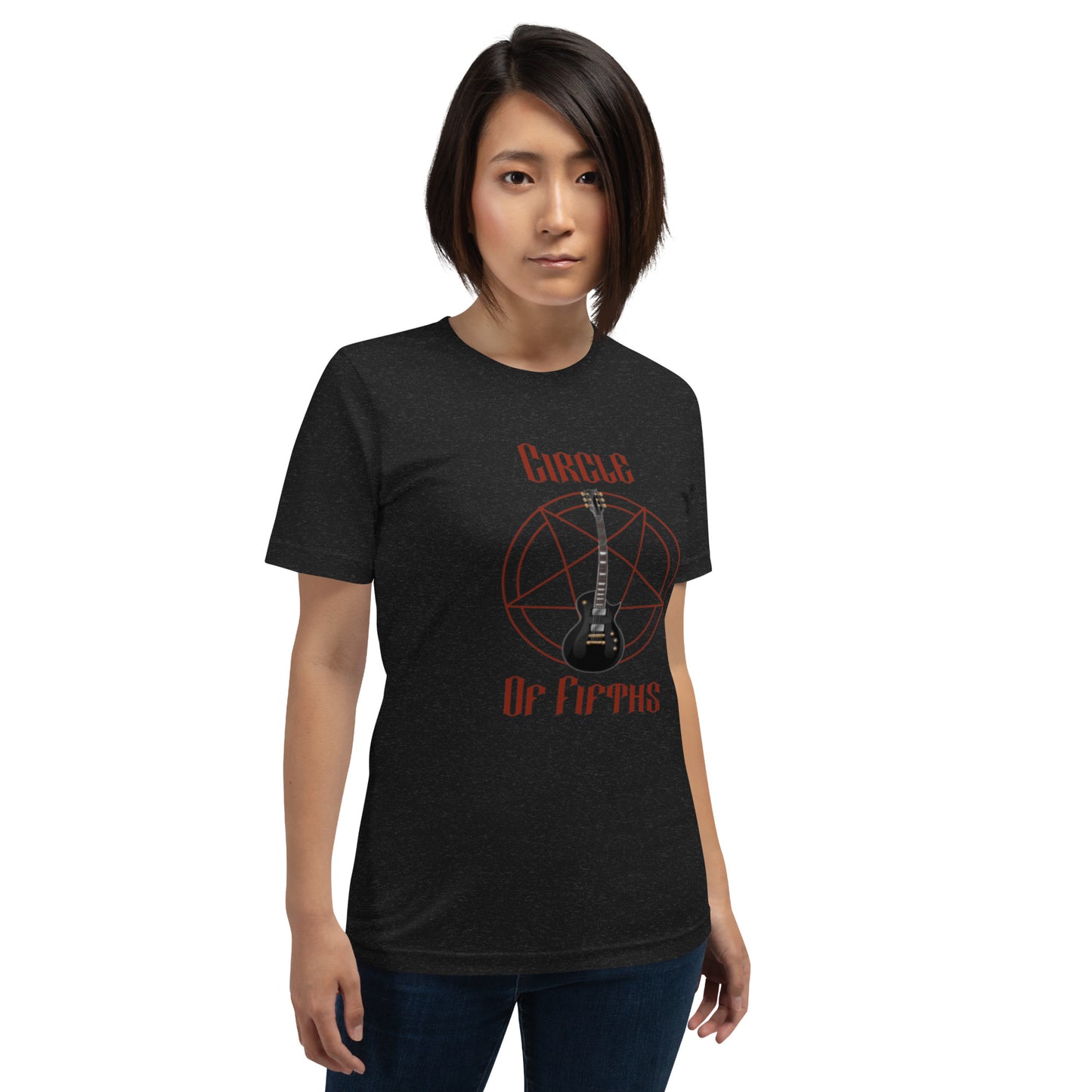 Circle Of Fifths Guitar T-Shirt