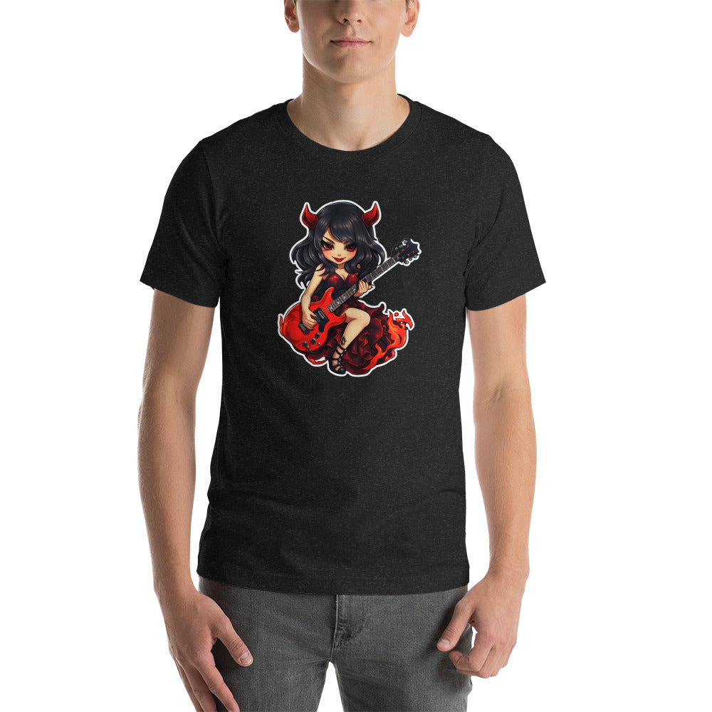 Devil Girl Guitar T-Shirt