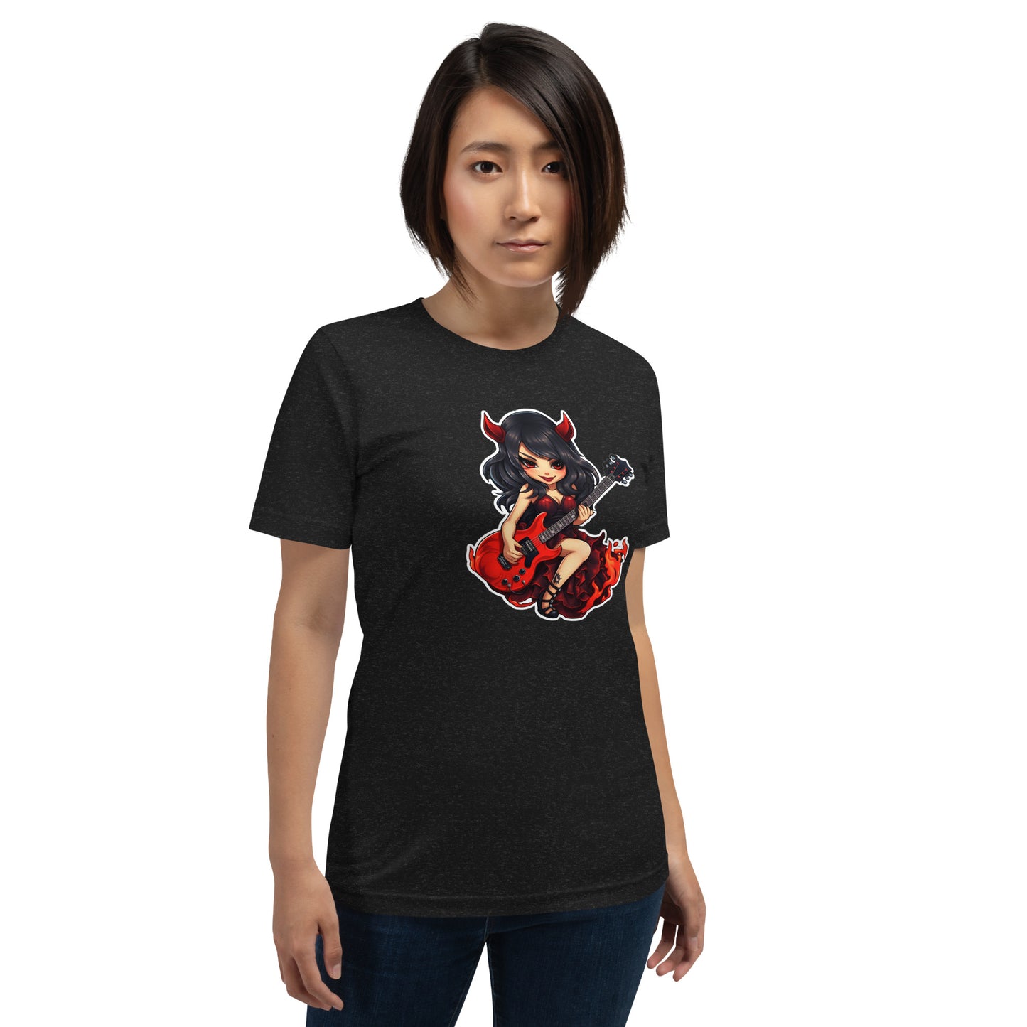 Devil Girl Guitar T-Shirt