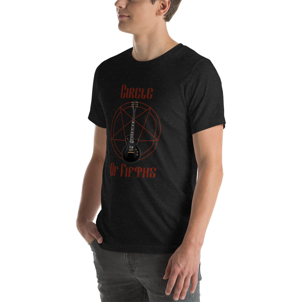 Circle Of Fifths Guitar T-Shirt