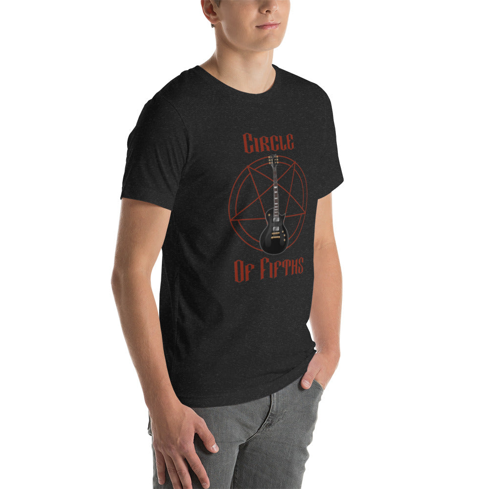 Circle Of Fifths Guitar T-Shirt