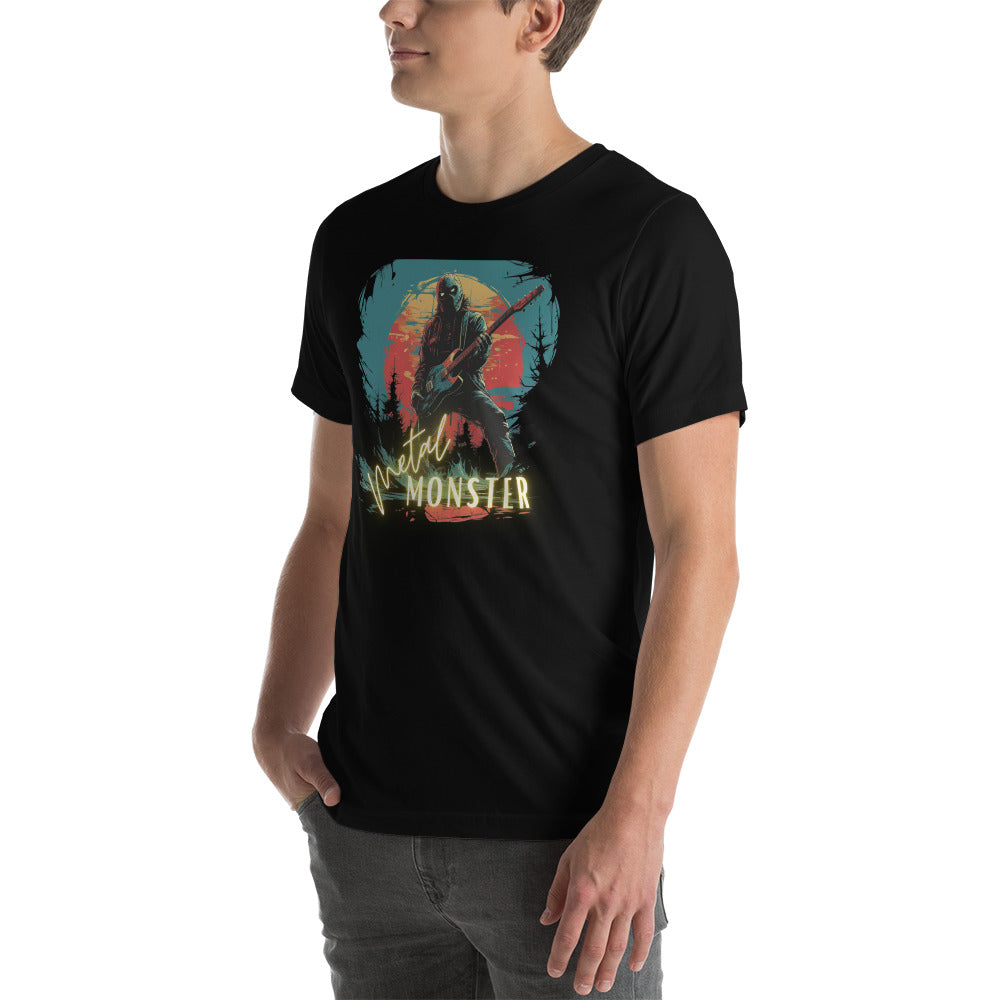 Metal Monster Guitar T-Shirt