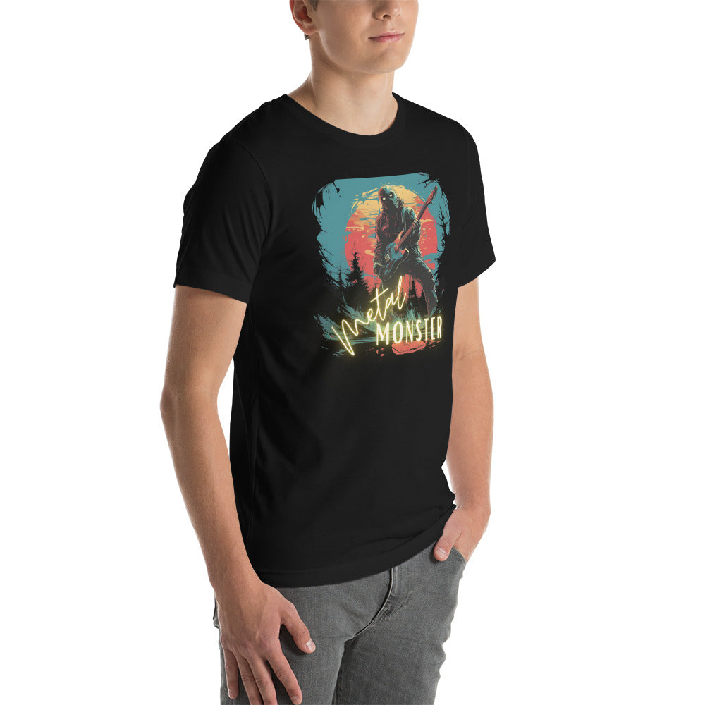 Metal Monster Guitar T-Shirt