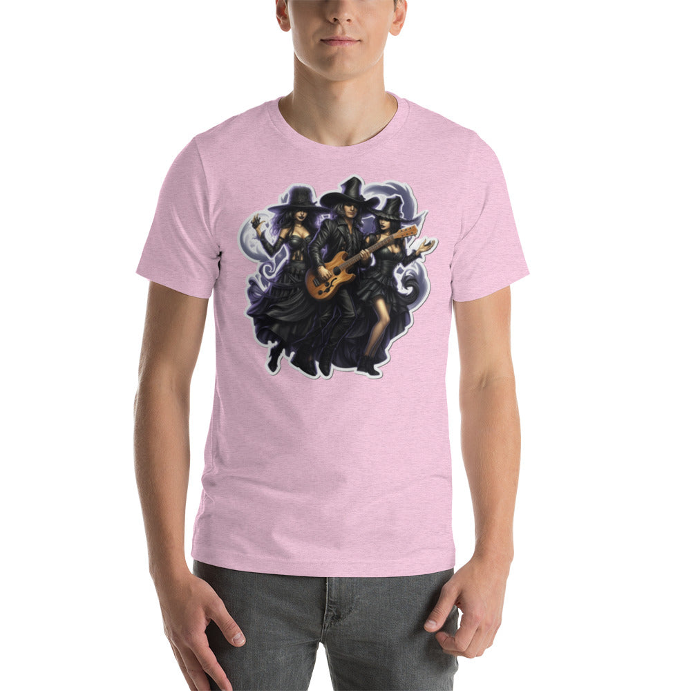 Warlock and Witches Guitar T-Shirt