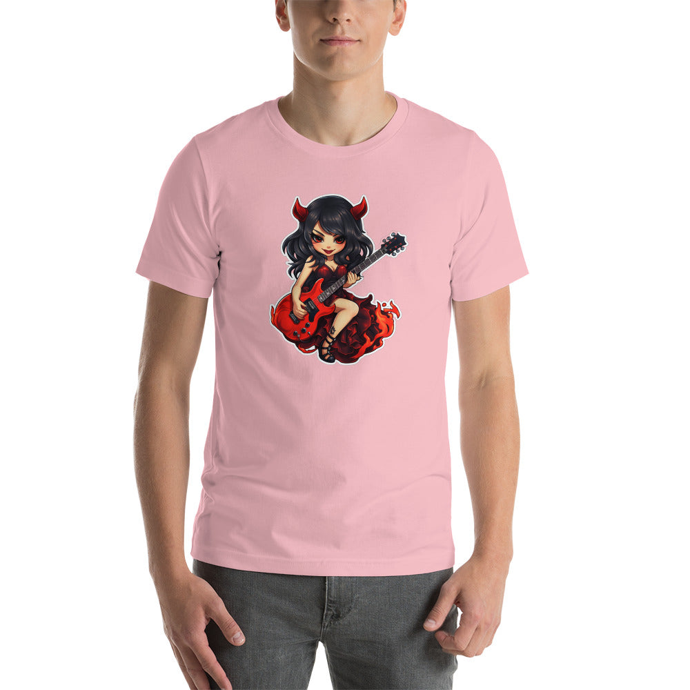 Devil Girl Guitar T-Shirt