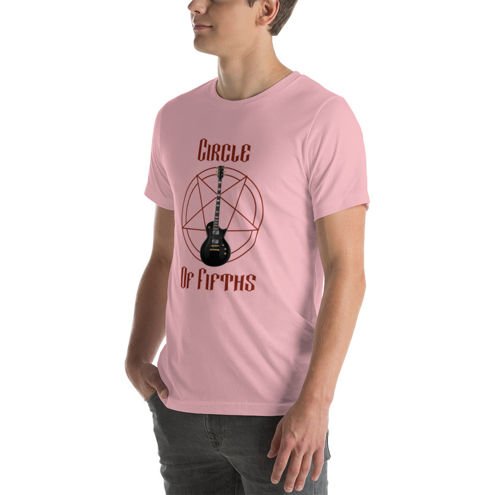 Circle Of Fifths Guitar T-Shirt