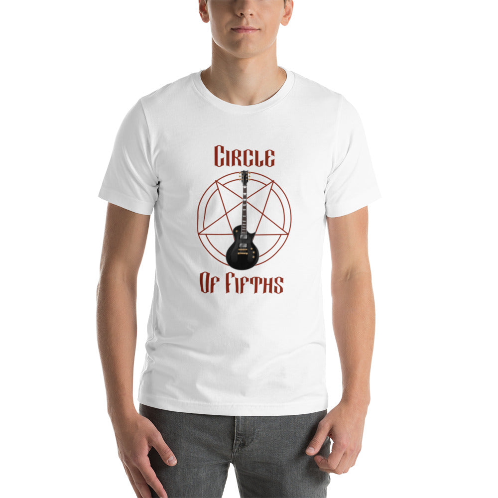 Circle Of Fifths Guitar T-Shirt