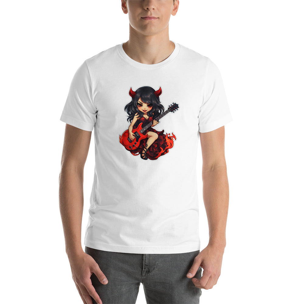 Devil Girl Guitar T-Shirt