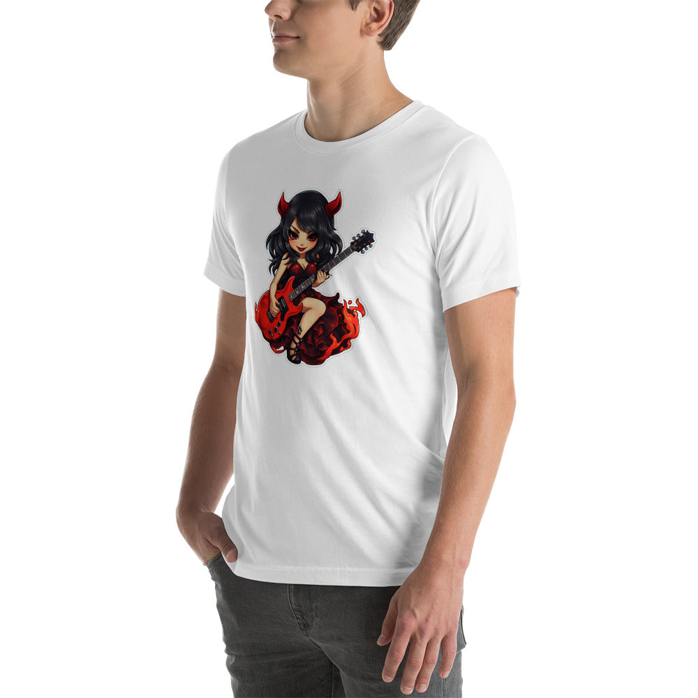 Devil Girl Guitar T-Shirt