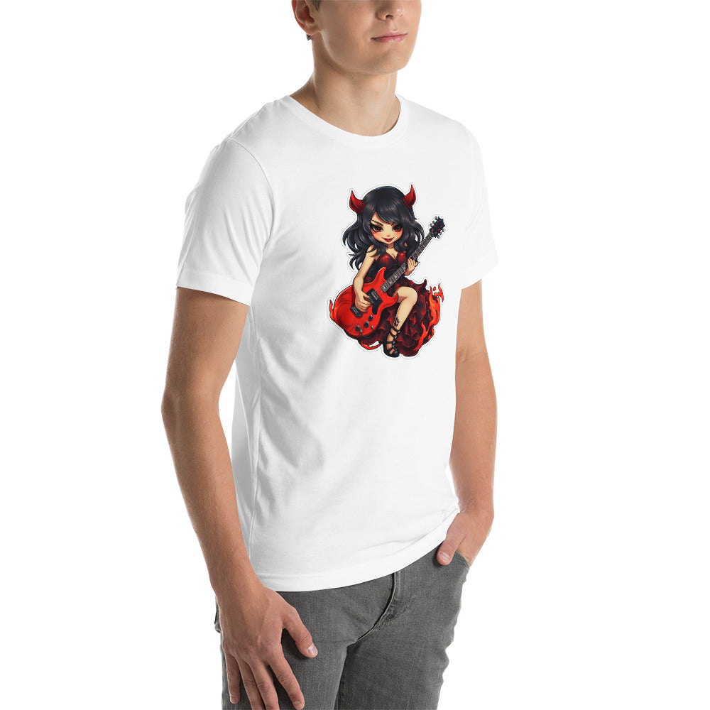 Devil Girl Guitar T-Shirt