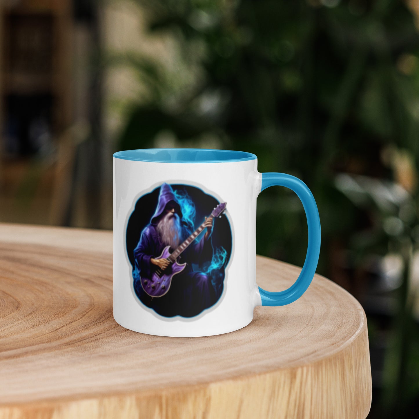 Guitar Wizard Mug with Color Inside